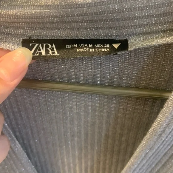 Zara Shimmer Tie Around Top - Picture 5 of 6